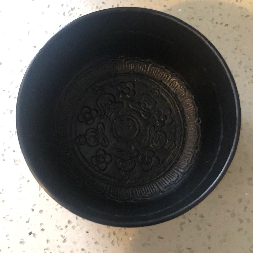 Tibetan singing bowl Vintage style with Mantra